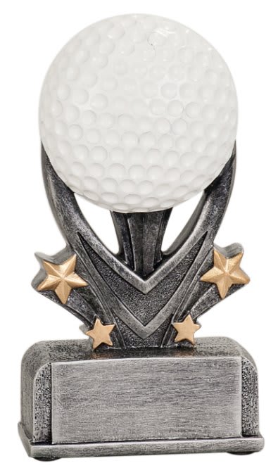 Golf Varsity Resin Trophy