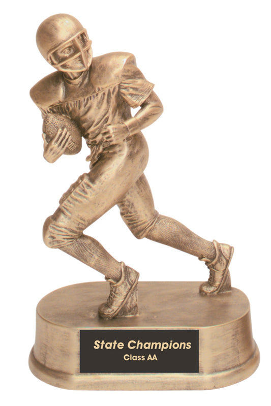 Football Figure Resin Trophy
