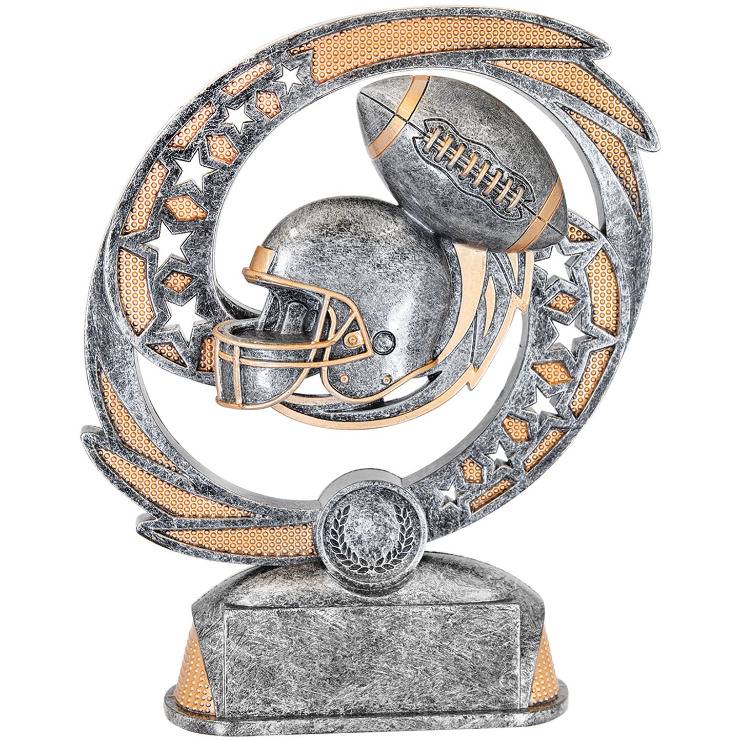 Football Hurricane Resin Award