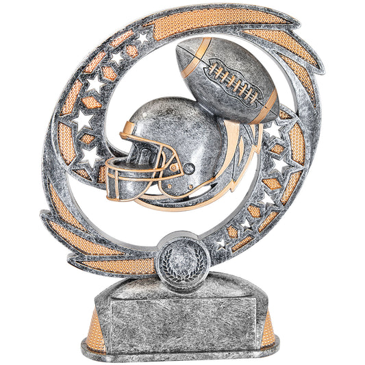 Football Hurricane Resin Award