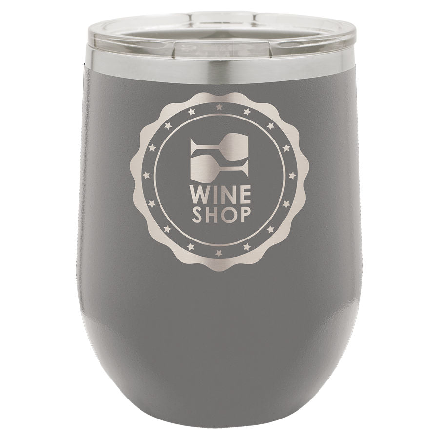 Laser Engraved Wine Tumbler