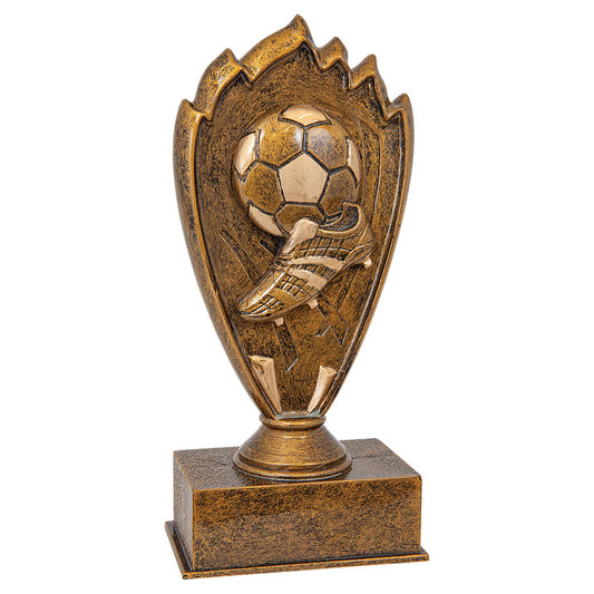 Soccer Blaze Resin Trophy