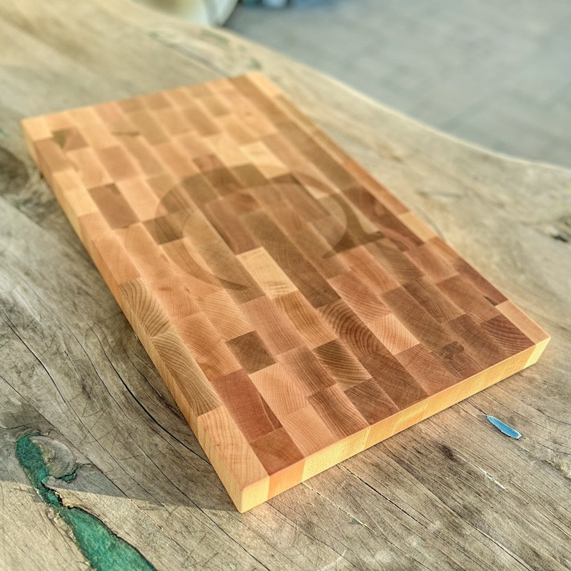 End Grain Butcher Block Cutting Board